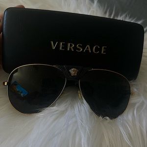 Versace sunglasses.